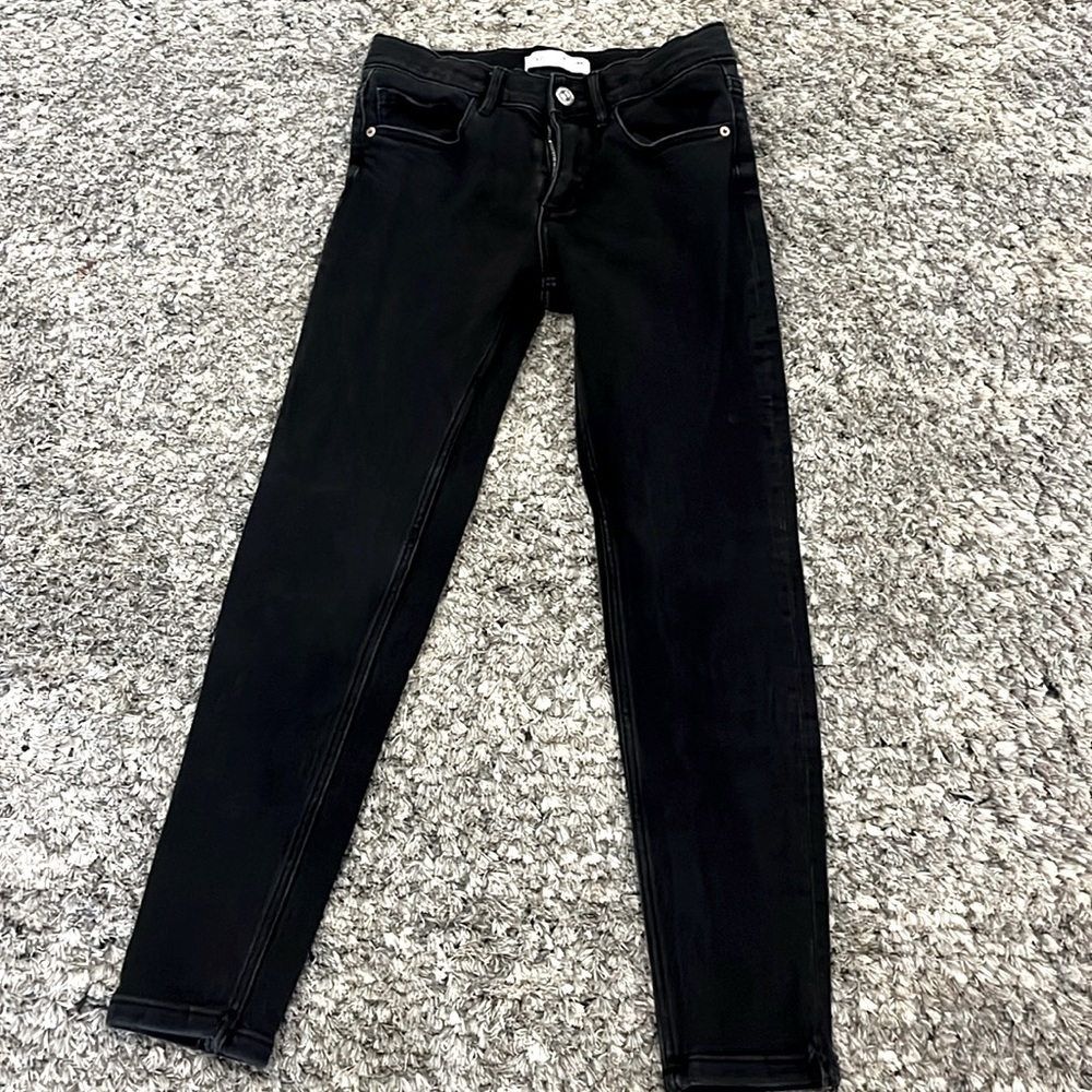 Zara black skinny jeans!